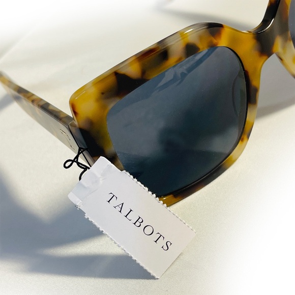 Talbots Penelope Square Sunglasses Tortoise